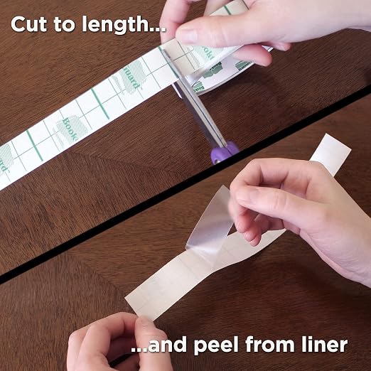 BookGuard 1 inch Clear Vinyl Roll Bookbinding Tape Archival Book Tape Repair - Image 3