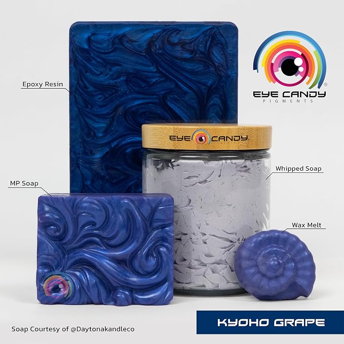 Eye Candy Pigments Premium Purple Mica Powder - Image 3