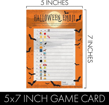DISTINCTIVS Halloween Party Emoji Guessing Game - Image 4