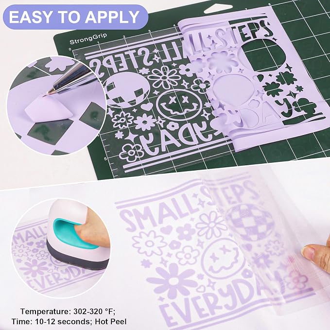 VINYL FROG Heat Transfer Vinyl Roll HTV Vinyl - Image 3