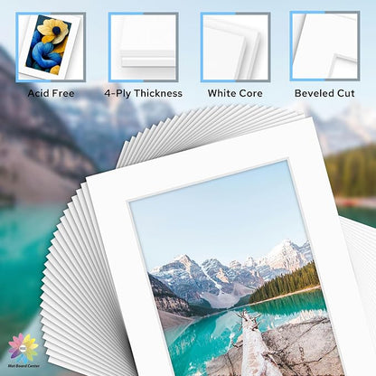 Mat Board Center, 5x7 for 4x6 White Mat Kit - Image 3