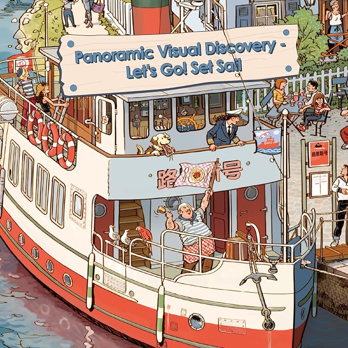 MOMIBOOK Puzzles for Adults 1000 Piece Jigsaw Puzzles of Let's Go! Set Sail - Image 3