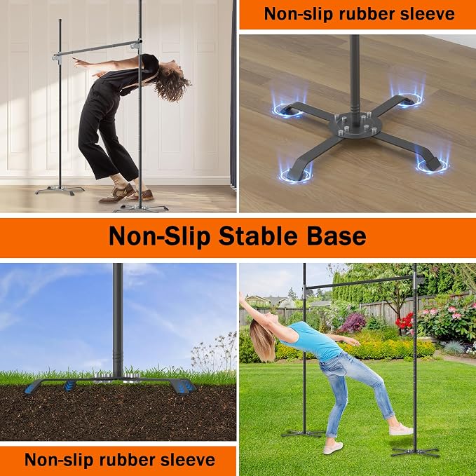Limbo Game - Alloy Steel Heavy Duty Limbo Game - Easy to Install Limbo Stick - - Image 2