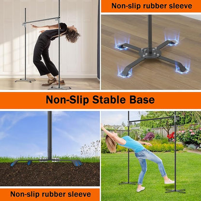 Limbo Game - Alloy Steel Heavy Duty Limbo Game - Easy to Install Limbo Stick - - Image 2