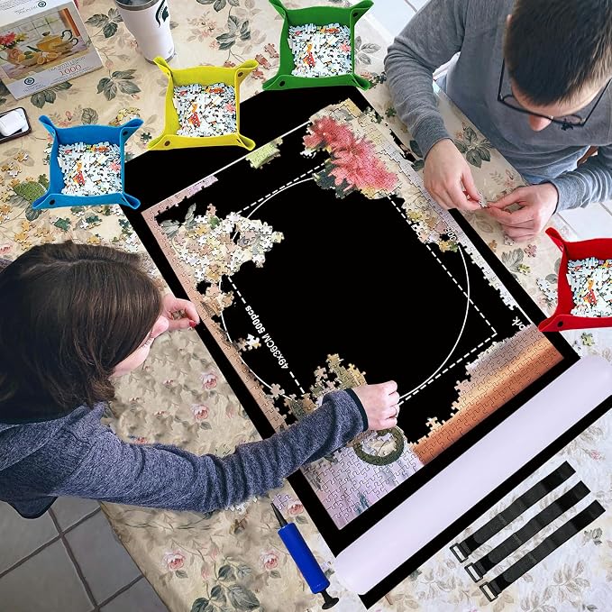 Celawork 1000 Pieces Puzzle mat roll up - Image 7