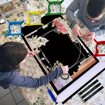 Celawork 1000 Pieces Puzzle mat roll up - Image 7