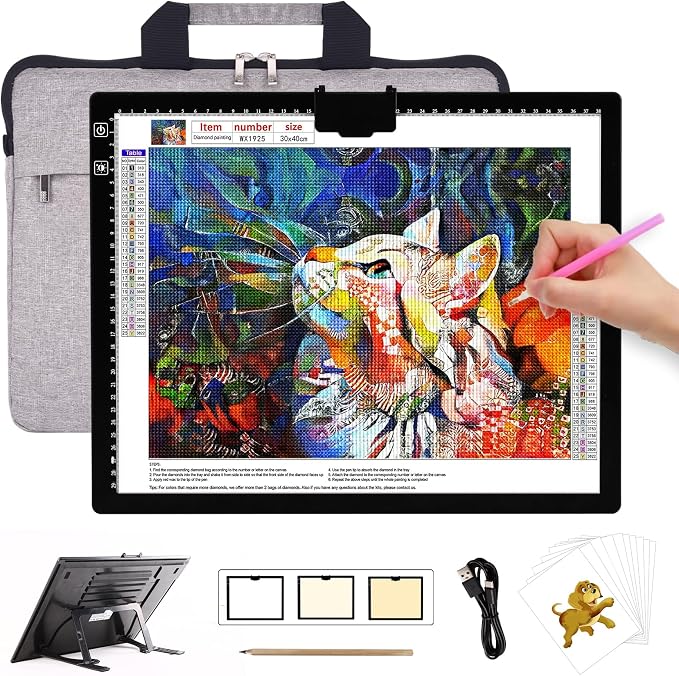 HIUKCOLED Rechargeable A3 Light Pad by Unknown