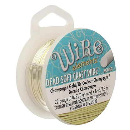 The Beadsmith Wire Elements Craft Wire – Tarnish Resistant, Soft Temper by TheBeadsmith