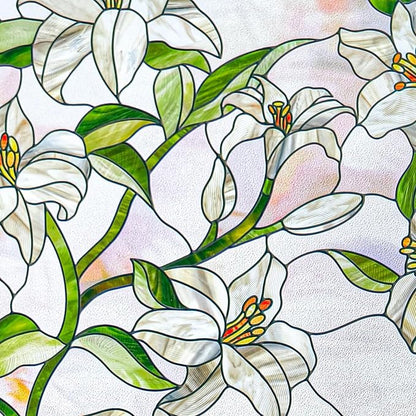 3D Stained Glass Window Film, Decorative Window Privacy Film - Image 2