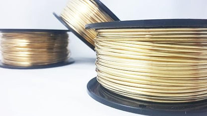 20 Gauge, Jeweler's Brass Wire, Dead Soft, CDA #260-1LB by CRAFT WIRE - Image 3