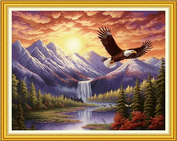 Dimxvean Stamped Cross Stitch Kits, Cross Stitch Kits by DimxveanCrossStitchKits