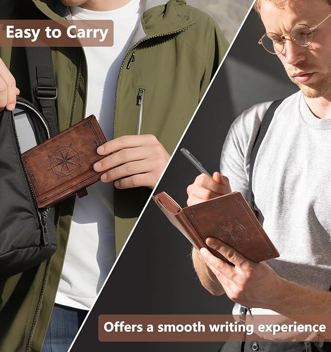AHGXG Small Lined Pocket Journal Notebook - Image 8