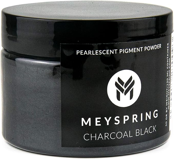 MEYSPRING Charcoal Black Mica Powder by MEYSPRING