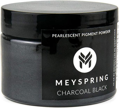 MEYSPRING Charcoal Black Mica Powder by MEYSPRING