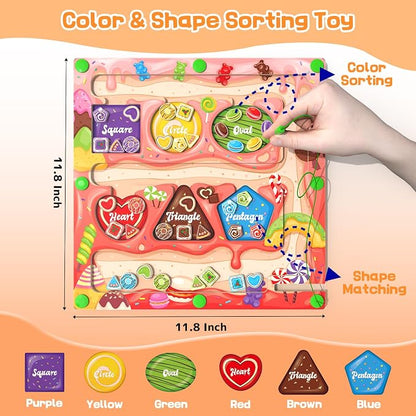 Magnetic Color & Shape Maze - Image 2