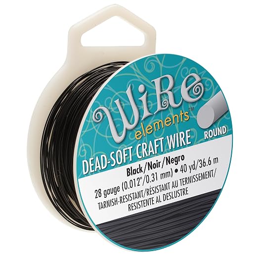 The Beadsmith Wire Elements Craft Wire – Tarnish Resistant, Soft Temper by TheBeadsmith