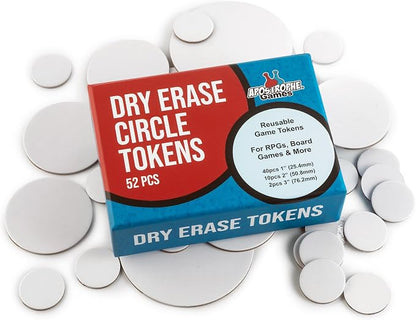 Apostrophe Games Dry Erase Tokens by ApostropheGames