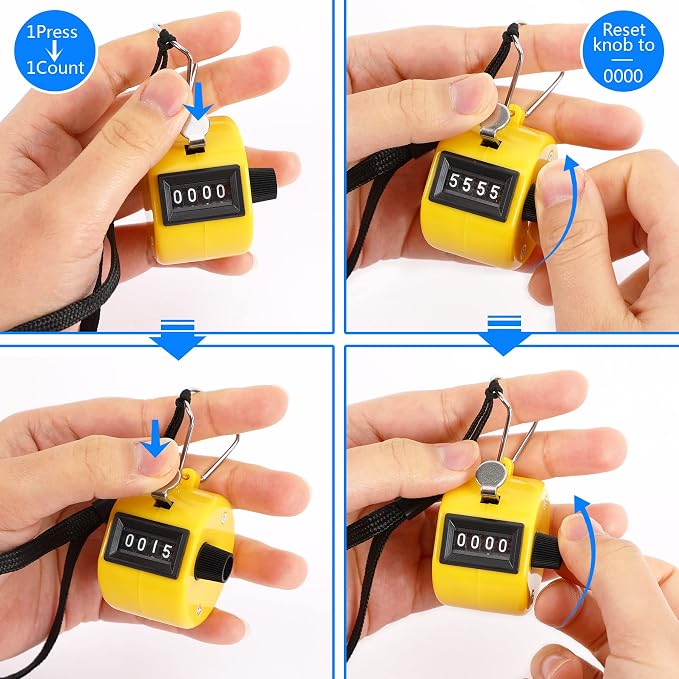 Handheld Mechanical Counter Clicker - Image 4