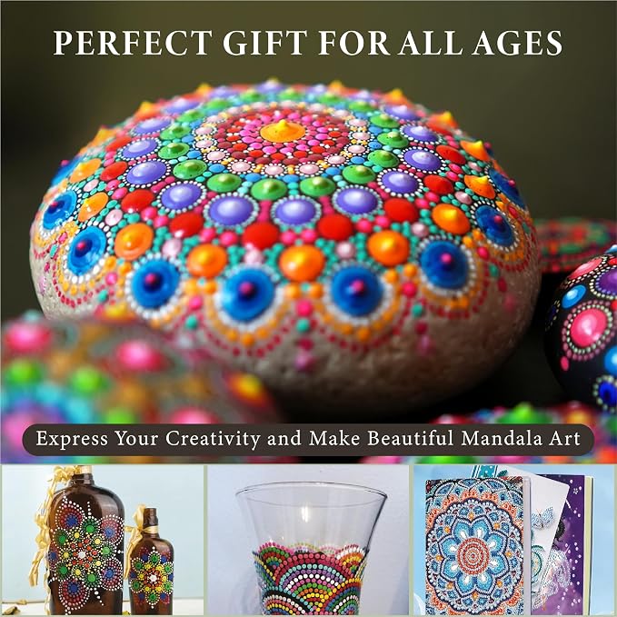 MoonGarden Mandala Rock Painting Kit - Image 5