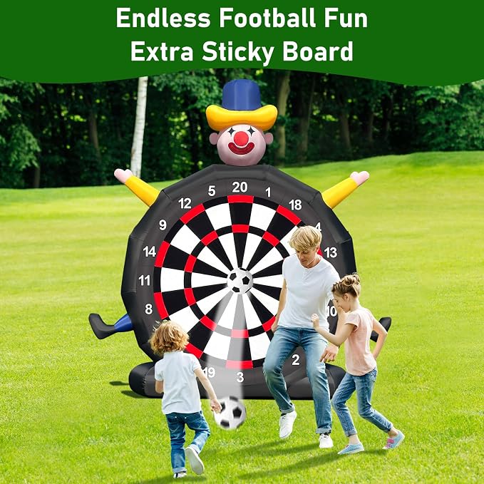 14ft Giant Inflatable Soccer Dart Board - Image 2