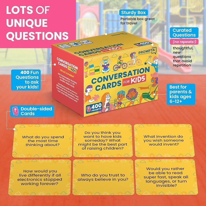 400 Conversation Cards for Kids – Engage Kids, and Grow Closer During Family - Image 5