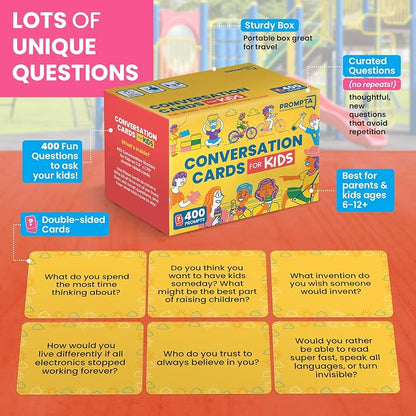 400 Conversation Cards for Kids – Engage Kids, and Grow Closer During Family - Image 5