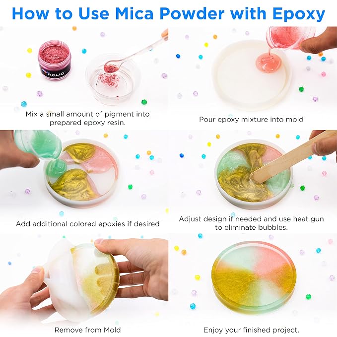 Rolio Premium Mica Powder - Image 6