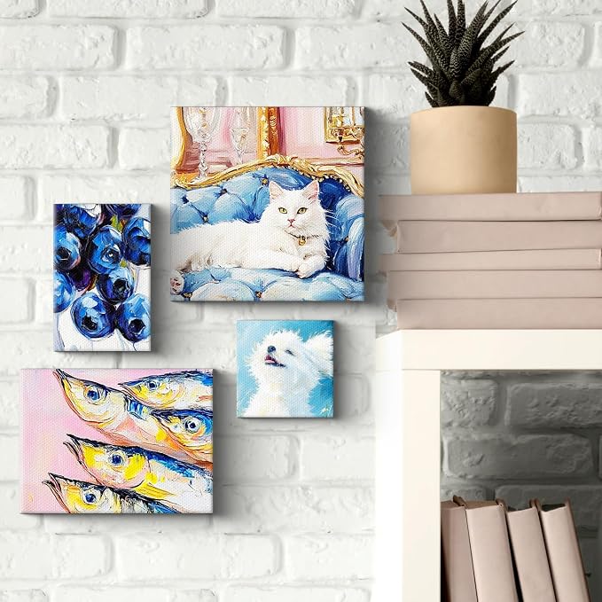 PHOENIX 6x6 Inch 6 Pack Artist Canvas - Image 7