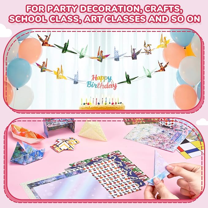 Joycat Pastel Glow in The Dark Origami Paper - Image 9