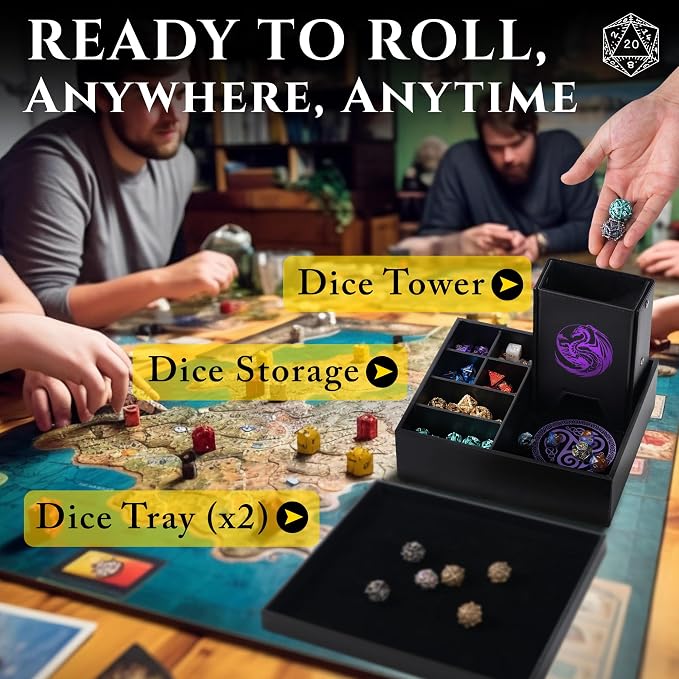 Soar Forge Dice Tray and Dice Tower - Image 3