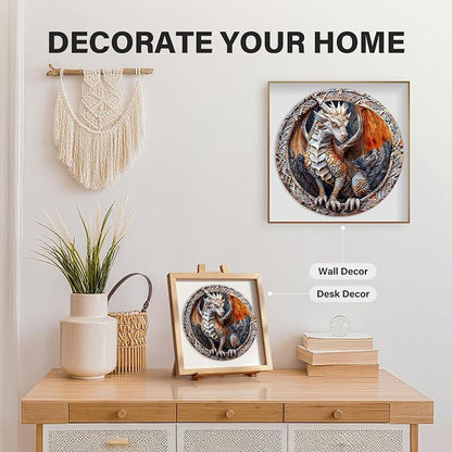 Wooden Puzzles for Adults, Wood Jigsaw Puzzle, Wooden Cave Dragon Puzzles - Image 6