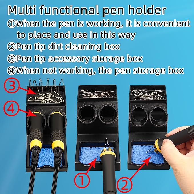 Wood Burning Tool, Wood Burner kit Pen 25~750℃, Wood Burning kit - Image 6