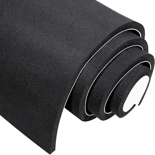 MAGZO Backed Adhesive Foam Padding 1/2" Thick x 12" W x 59" L, Closed Cell Foam by MAGZO