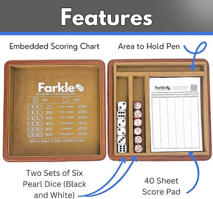 Luck Lab Farkle Dice Tray and Storage Case - Image 6