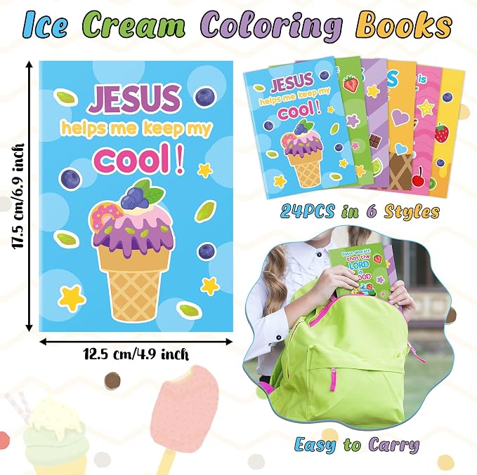 JAPBOR Ice Cream Coloring Books - Image 2