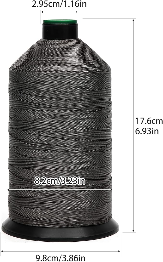 Extra Strong Bonded Nylon Thread #138 Tex135 – 16 OZ, Versatile Stitching - Image 2