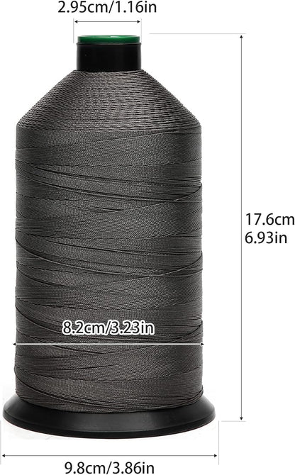 Extra Strong Bonded Nylon Thread #138 Tex135 – 16 OZ, Versatile Stitching - Image 2