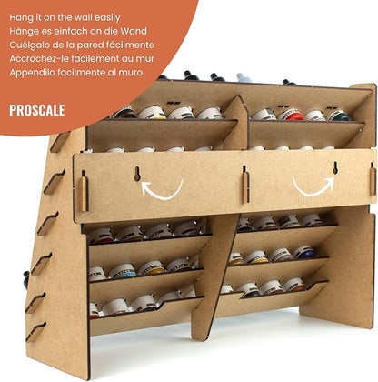 Paint Rack for model paints. Hobby craft Vallejo Tamiya Army compatible wall - Image 4