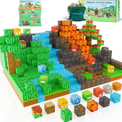 1 inch Magnetic Blocks by Kinhzrude
