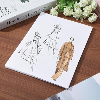 GLOBLELAND 20 Sheets A4 Printable Washi Sticker Paper Translucent Self-Adhesive - Image 4