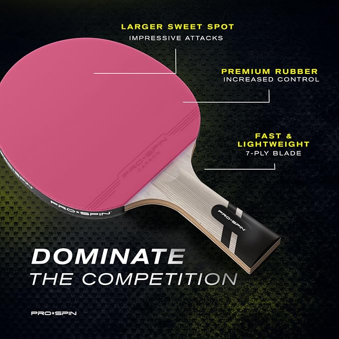 PRO SPIN Ping Pong Paddles - Image 2