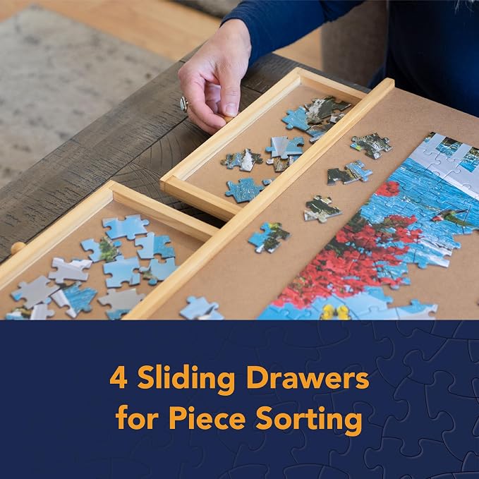 Bits and Pieces Rotating Puzzle Board - Image 6