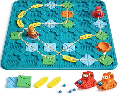 Kids Board Games Learning Toys, STEM Educational Logic Kits by STEMMATCH