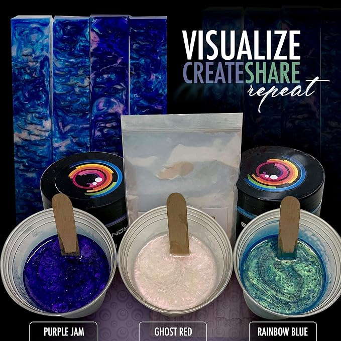 Eye Candy Pigments Premium Purple Mica Powder - Image 5