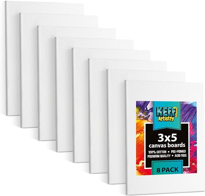 KEFF Canvas Boards for Painting by KeffCreations