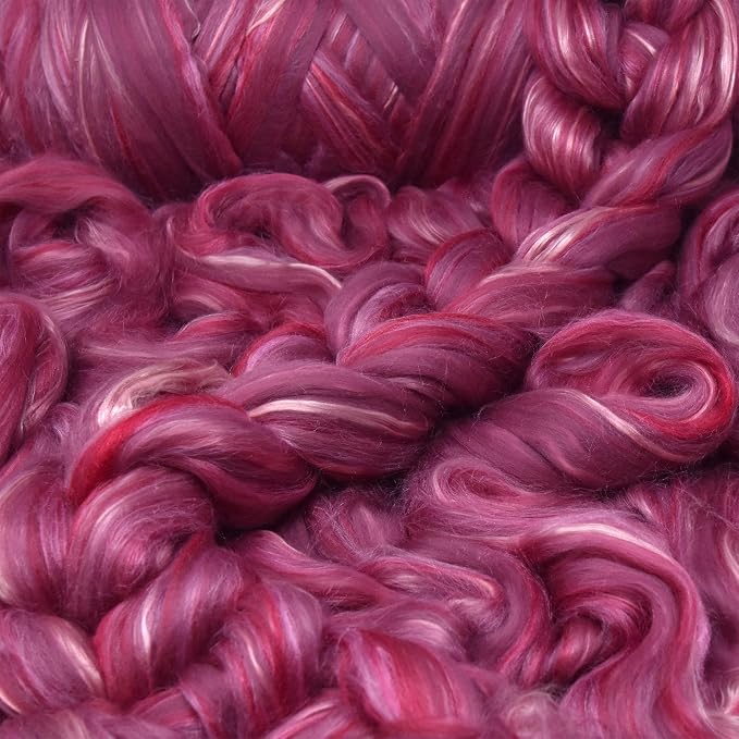 Merino Silk Luxe Tonal Designer Blend. Superfine Merino, Mulberry Silk - Image 3