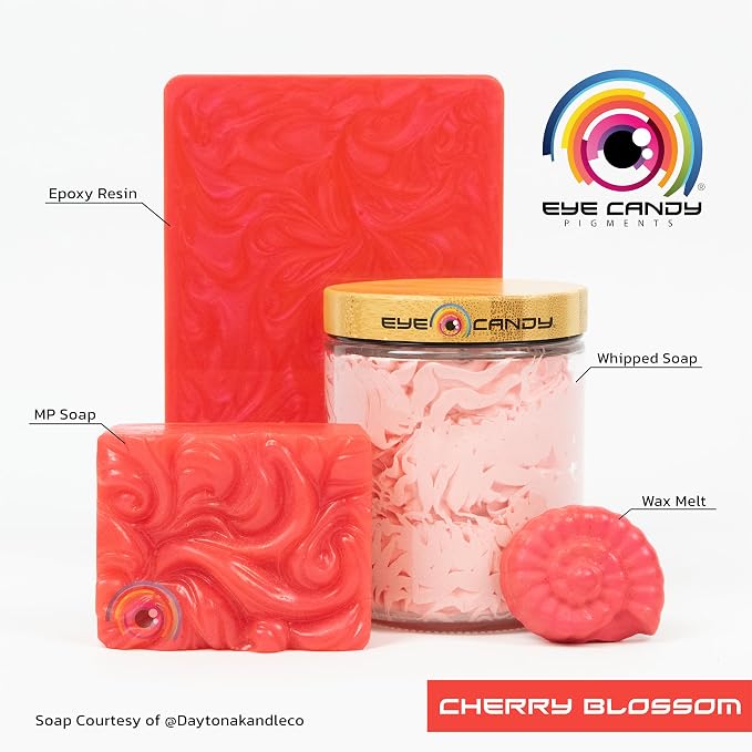 Eye Candy Pigments Premium Red Mica Powder - Image 2
