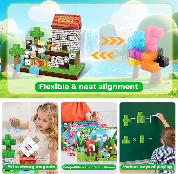 300 PCS Magnetic Blocks - Image 5