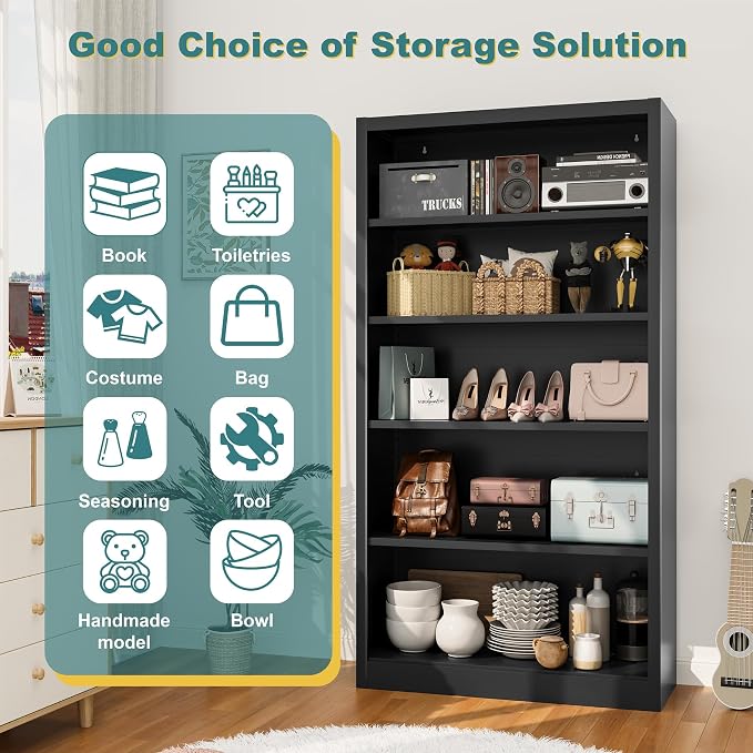 66"Heavy-Duty Steel Open Storage Cabinet - Image 4
