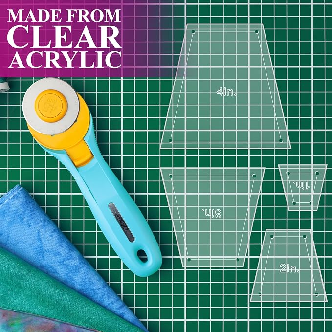 Quilting Acrylic Template Set | Precision Tools - Image 6